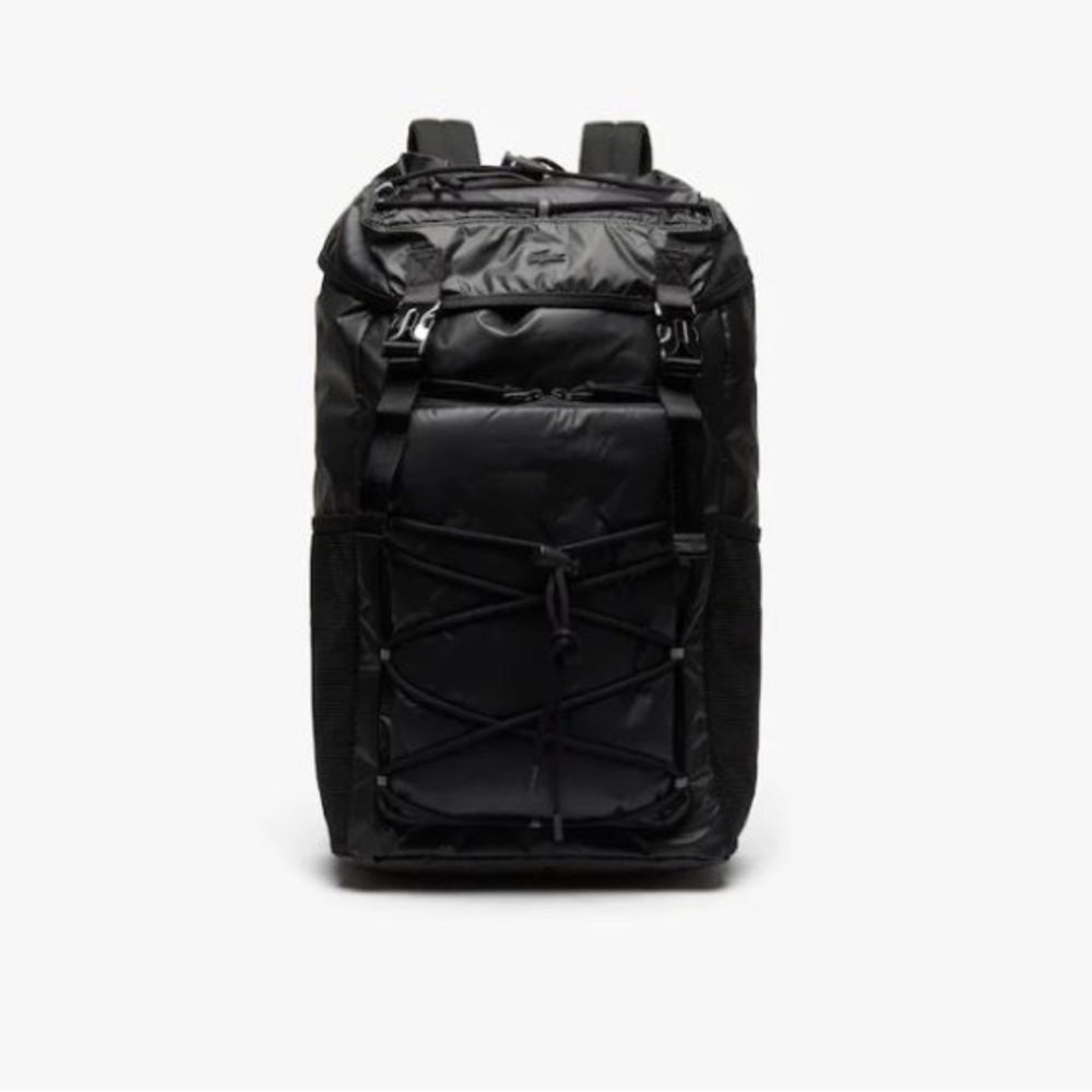 Men's Altitude Drawstring Flap Nylon Backpack - Picture 2 of 4
